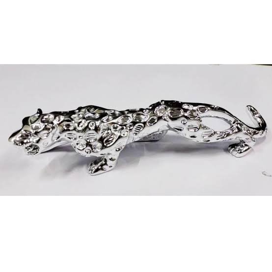 Car Tiger Decoration Silver