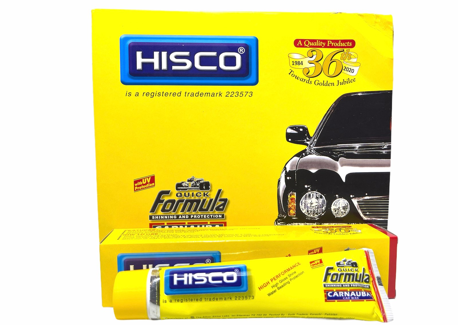 Formula Hisco Quick Formula Wax Protection & Shining Tube