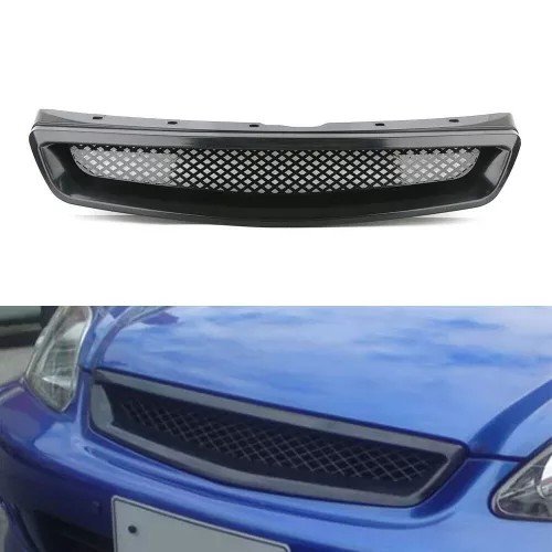 Honda Civic Bumper 1 x Front Hood Mesh Grill