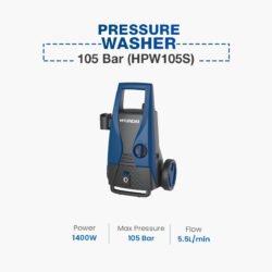 Hyundai Pressure Washer 105 Bar (HPW105S)