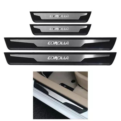 Toyota Corolla 2017-19 Sill Plates With LED
