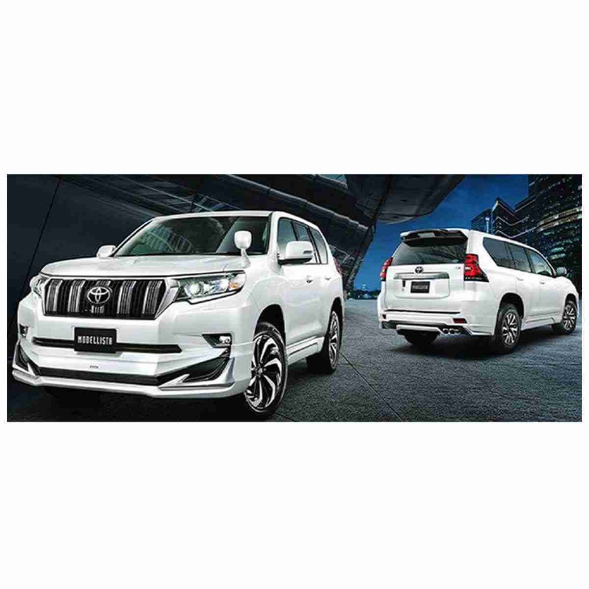 Toyota Prado FJ150 from 2018-2020 Face Lift Conversion With Modellista Body Kit