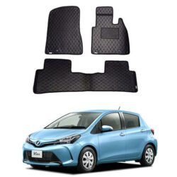 Toyota Vitz King 7D Floor Mat Model 2014-2018
