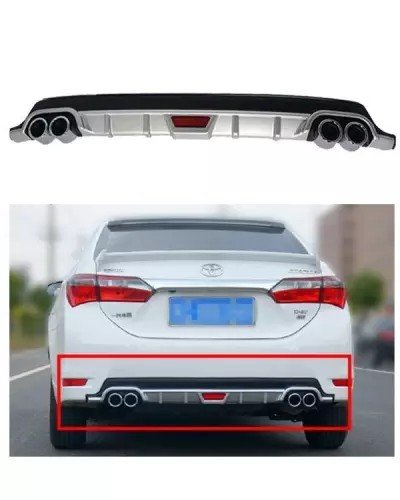 Universal Rear Bumper Diffuser