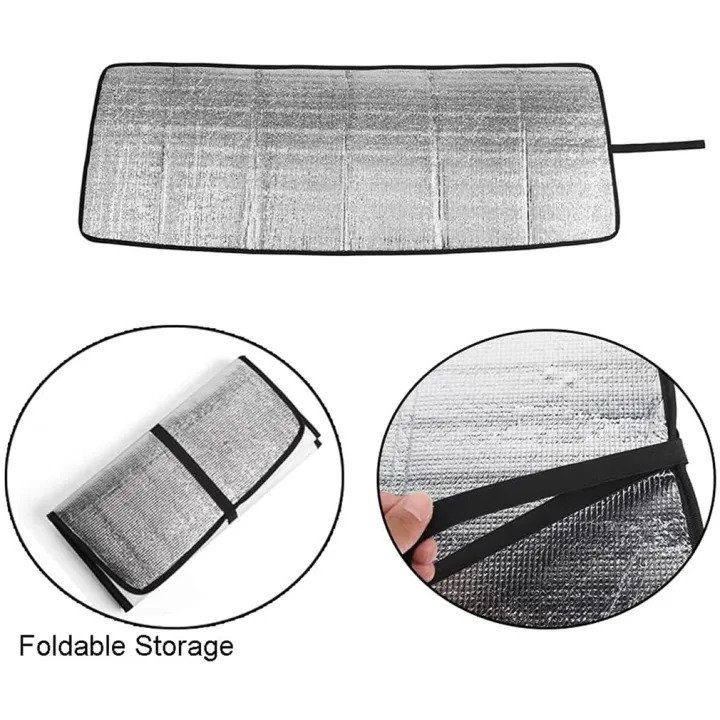 Sun Visor Car Windshield Plate Folding Aluminum